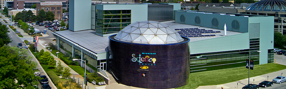 The Planetarium at the Michigan Science Center in Detroit, MI